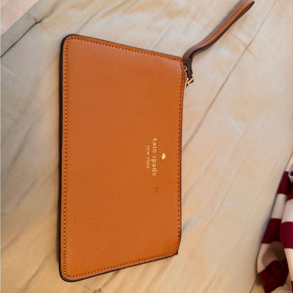 Kate Spade Tan Clutch